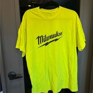 Milwaukee Neon Yellow Short Sleeve Tee